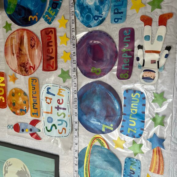 Outer Space Kids Room Sticker Walk Art - Picture 3 of 7